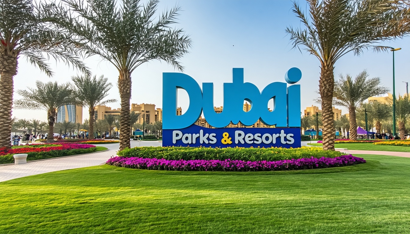 Dubai Parks and Resorts Logo